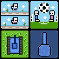 4 игры на двоих, на двоих, аркады, футбол, танки, бегалки, онлайн игра