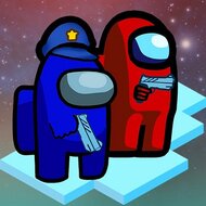 Амонг Ас на двоих