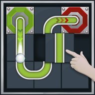 Ball Puzzle, головоломка, шарик, проложи путь, онлайн игра, логическая, на русском