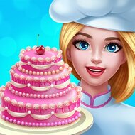 Готовим торт детская, торты, украшать еду, детская, одевалка, онлайн игра