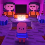 Когама: прыгай!, когама, по сети, бродилка, онлайн игра, собирать предметы