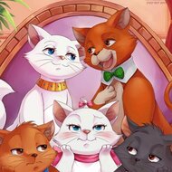 Коты-аристократы: пазлы