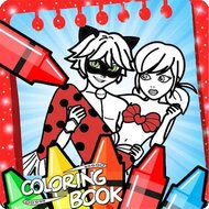 Леди Баг и Супер Кот раскраски, супергерои, мультфильм, онлайн игра