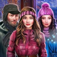 Ледяная долина, поиск предметов, зима, онлайн игра