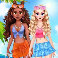 Летние платья для coconut girl, мода, одевалка, онлайн игра