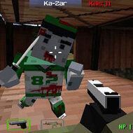 Майнкрафт: война с зомби, Cube Arena Zombie Warfare