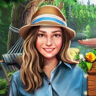 Отдых на берегу озера, поиск предметов, онлайн игра