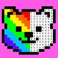 Пиксельные раскраски