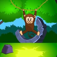 Побег из леса обезьян