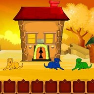 Побег из желтой деревни, побег, квест, логическая, онлайн игра