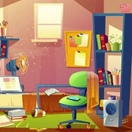 Поиск вещей в комнате