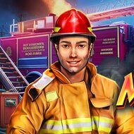 Пожарный-детектив, поиск предметов, пожарные, онлайн игра