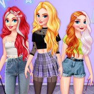 Принцессы Диснея в стиле E-Girl