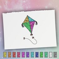 Раскраски с блестками: игрушки
