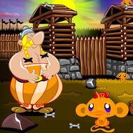 Счастливая обезьянка 637, квест, логическая, игра