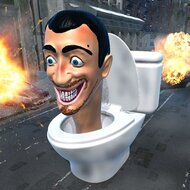 Скибиди туалет выживание, скибиди, в кальмара, выживание, туалет, аркада, онлайн игра