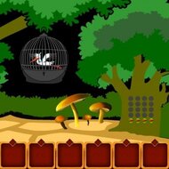 Спаси аиста из клетки, квест, логическая, онлайн игра, побег