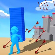 Stack Defence, защита башни, стикмен, ио, многопользовательская, по сети, онлайн игра