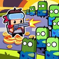 Survivor.io, зомби, выживание, апокалипсис, онлайн игра, прокачка героя, живые мертвецы
