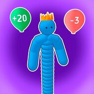 Tall.io, по сети, ио, io, стикмен, человечки, онлайн игра, арена