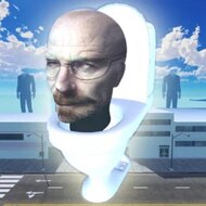 Туалет Скибиди шутер, туалет, скибиди, шутер, стрелялка, онлайн игра, выживание, для мальчиков