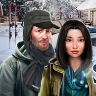 В глубоком снегу, поиск предметов, поиск отличий, зима, онлайн игра, снег