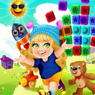 Взрыв коробки с игрушками