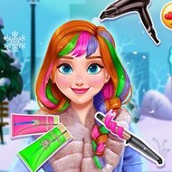 Зимние прически для Анны