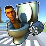 Злые туалеты Скибиди, энгри бердс, онлайн игра, скибиди, туалет, стрелять из рогатки