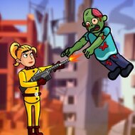 Зомби рикошет, зомби, стрелялка, мертвецы, онлайн игра