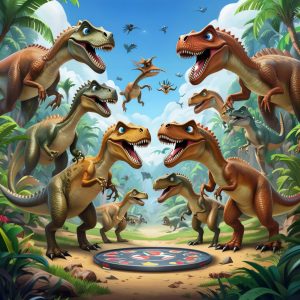 Категория Игры динозавры