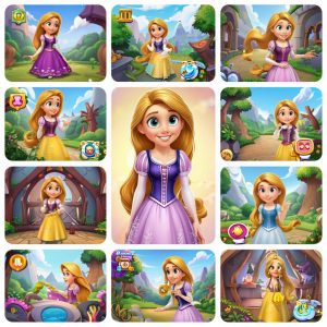 Категория Игры Рапунцель